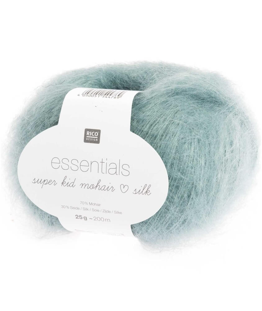 Fil à Tricoter ESSENTIALS SUPER KID MOHAIR LOVES SILK: Luxe, Douceur et Créativité - 25gr - Rico Design