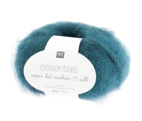 Fil à Tricoter ESSENTIALS SUPER KID MOHAIR LOVES SILK: Luxe, Douceur et Créativité - 25gr - Rico Design