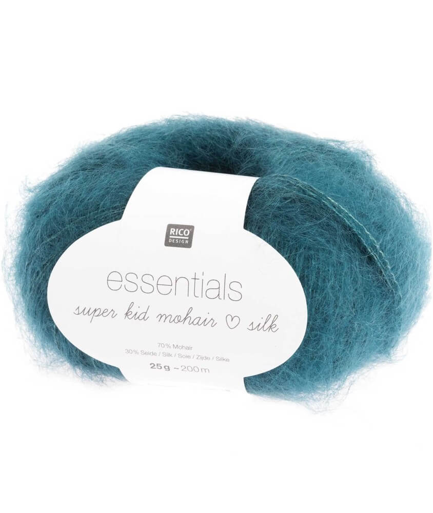 Fil à Tricoter ESSENTIALS SUPER KID MOHAIR LOVES SILK: Luxe, Douceur et Créativité - 25gr - Rico Design