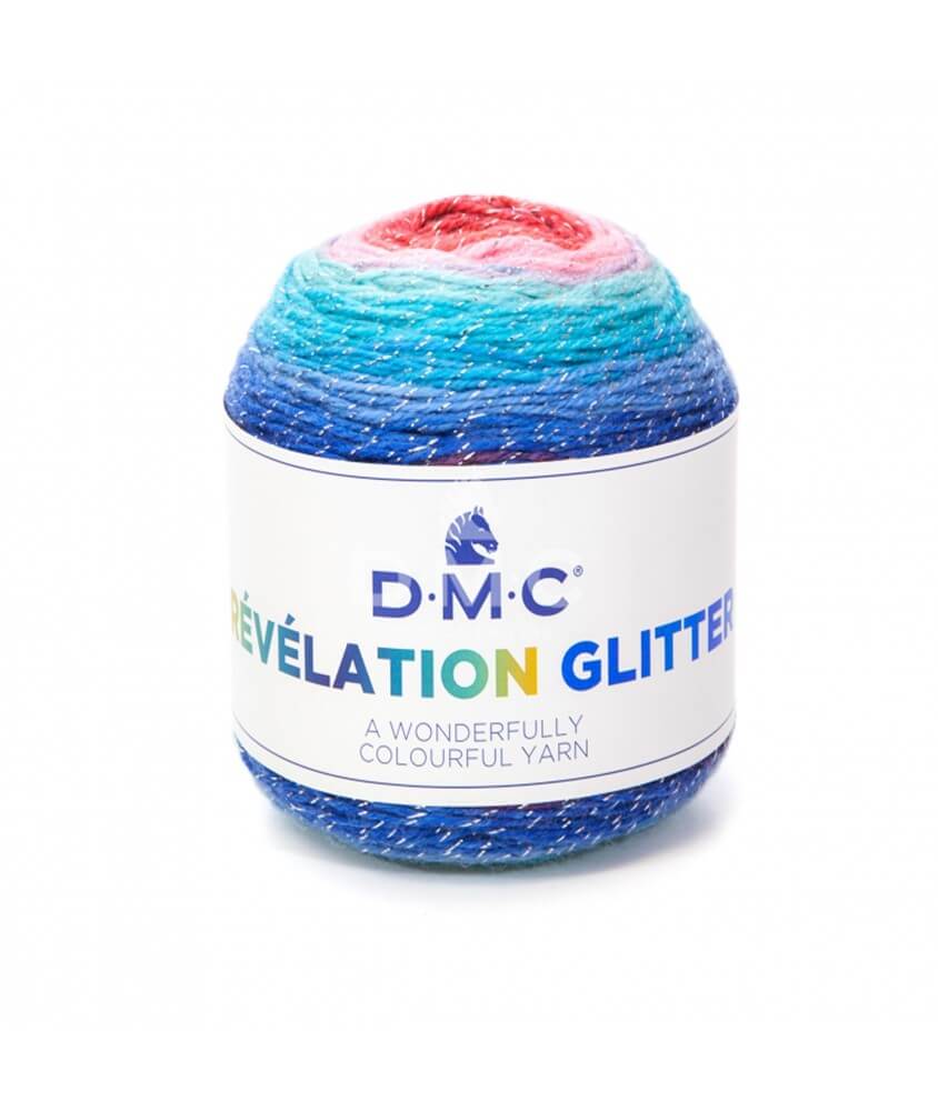 Pelote de laine REVELATION GLITTER pour étoles - DMC Wonder 