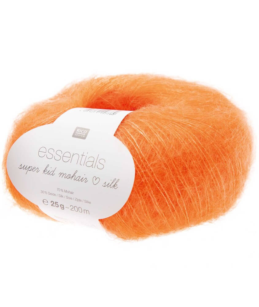 Fil à Tricoter ESSENTIALS SUPER KID MOHAIR LOVES SILK: Luxe, Douceur et Créativité - 25gr - Rico Design