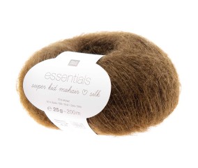 Fil à Tricoter ESSENTIALS SUPER KID MOHAIR LOVES SILK: Luxe, Douceur et Créativité - 25gr - Rico Design