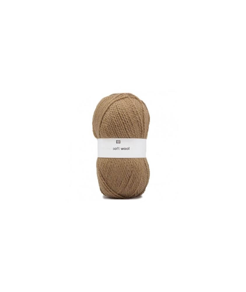 Fil de laine à tricoter Creative Soft Wool Aran - 100GR - Rico Design