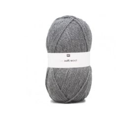 Fil de laine à tricoter Creative Soft Wool Aran - 100GR - Rico Design