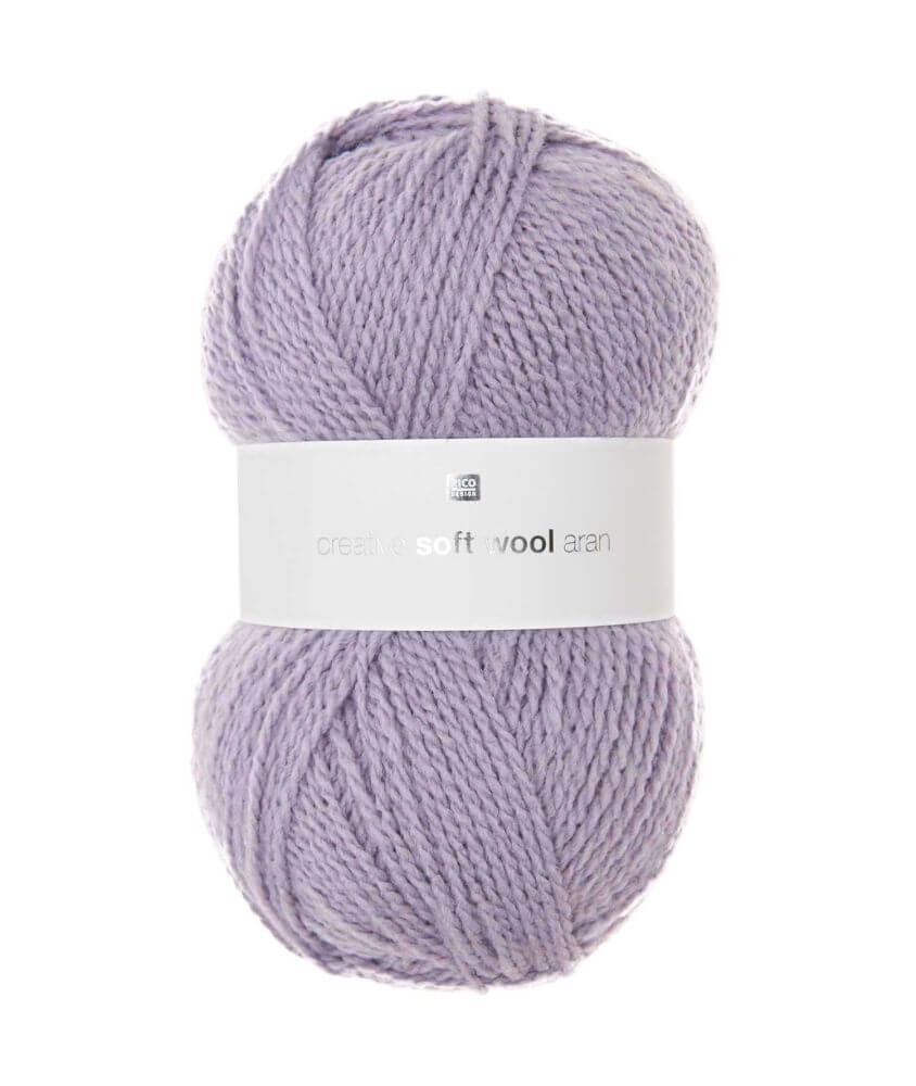 Fil de laine à tricoter Creative Soft Wool Aran - 100GR - Rico Design