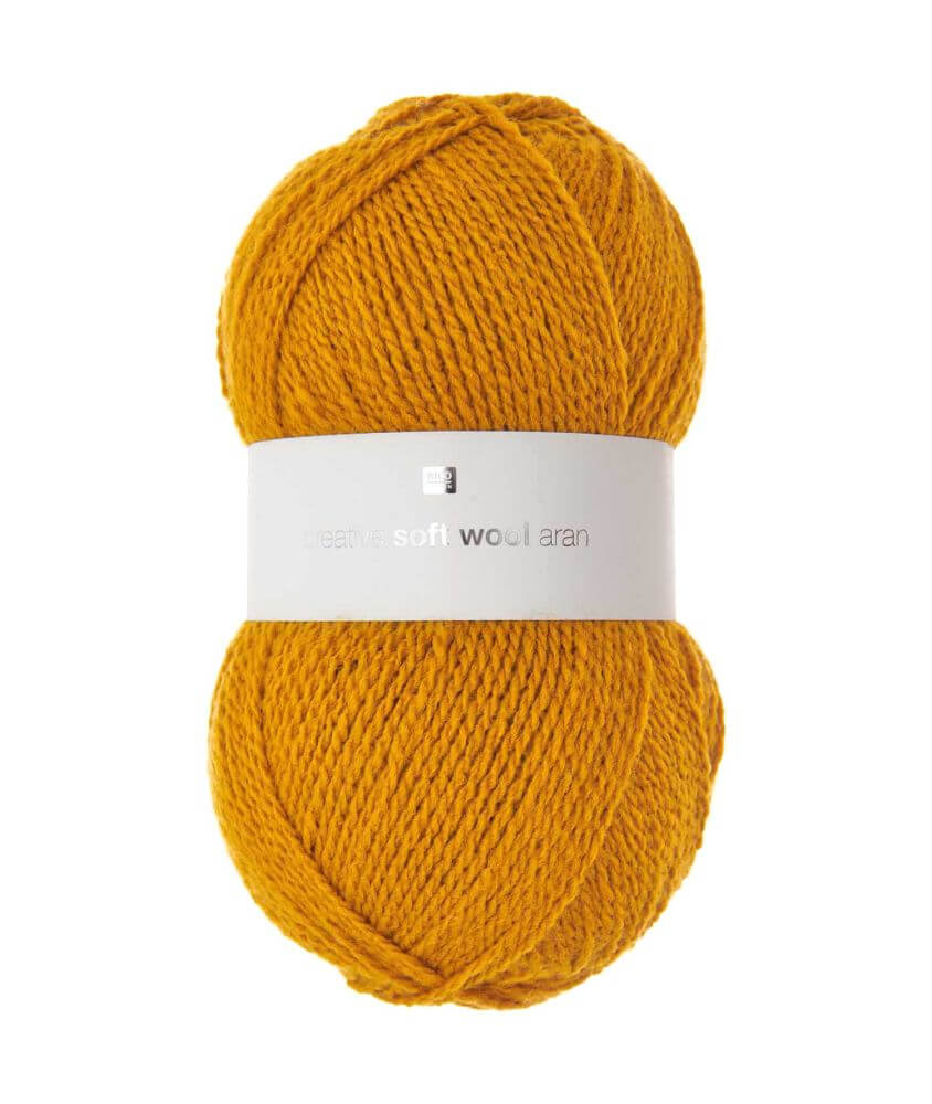 Fil de laine à tricoter Creative Soft Wool Aran - 100GR - Rico Design