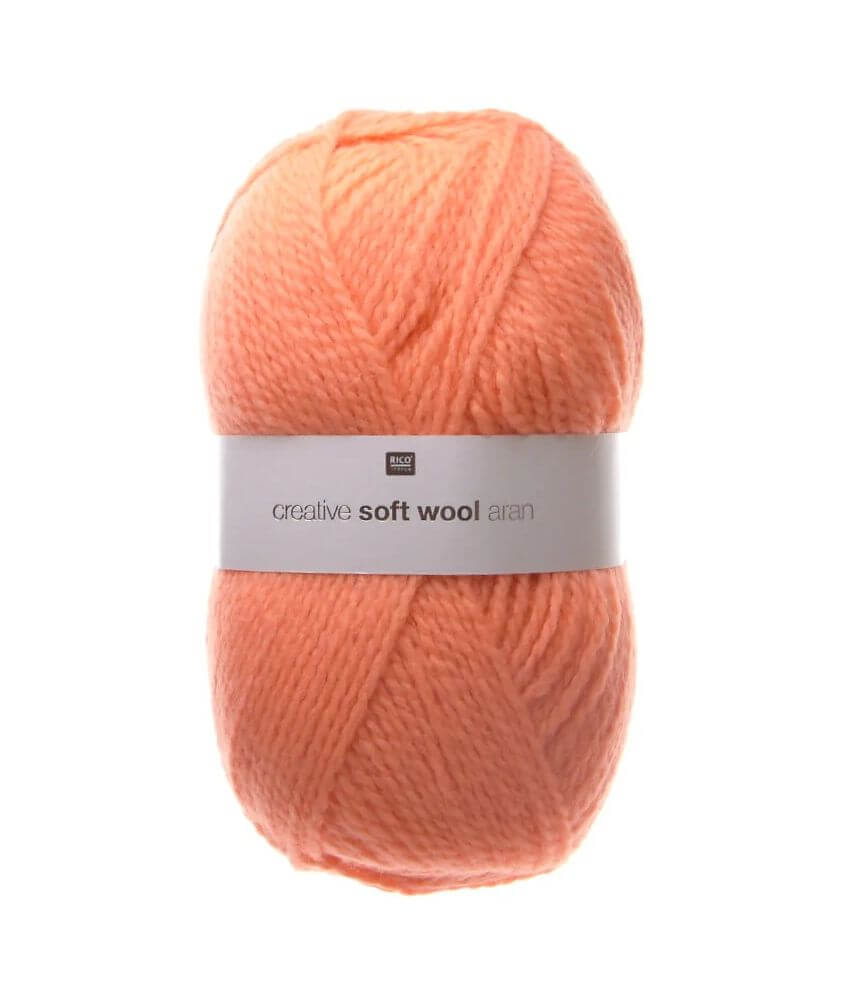 Fil de laine à tricoter Creative Soft Wool Aran - 100GR - Rico Design