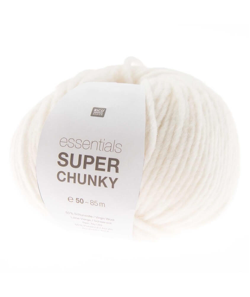 Laine à tricoter Essentials SUPER Chunky 50 gr - RICO Design