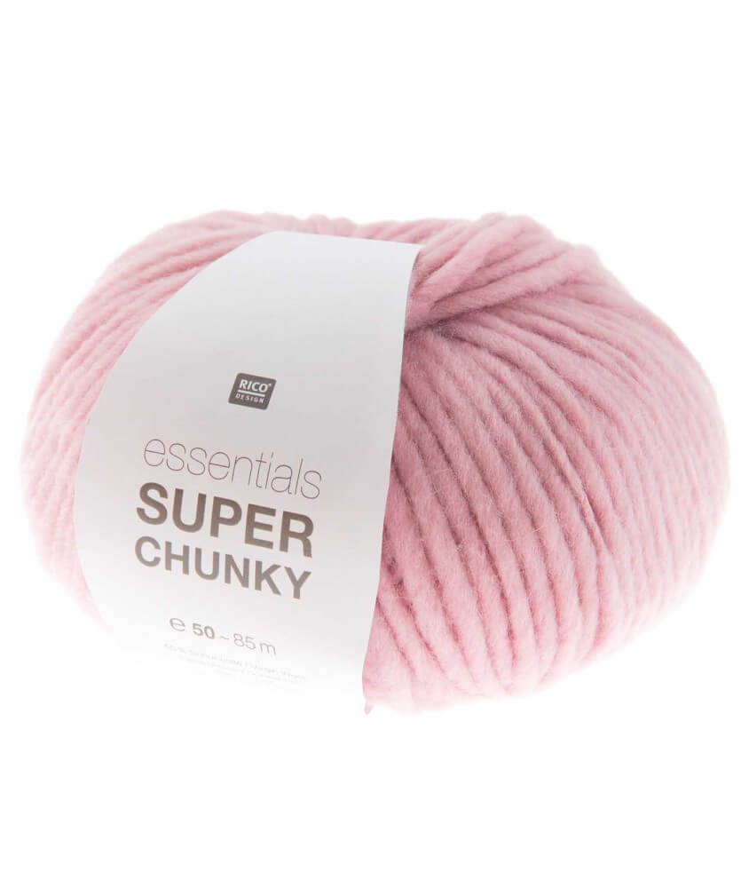 Laine à tricoter Essentials SUPER Chunky 50 gr - RICO Design Laine à tricoter Essentials SUPER Chunky 50 gr - RICO Design