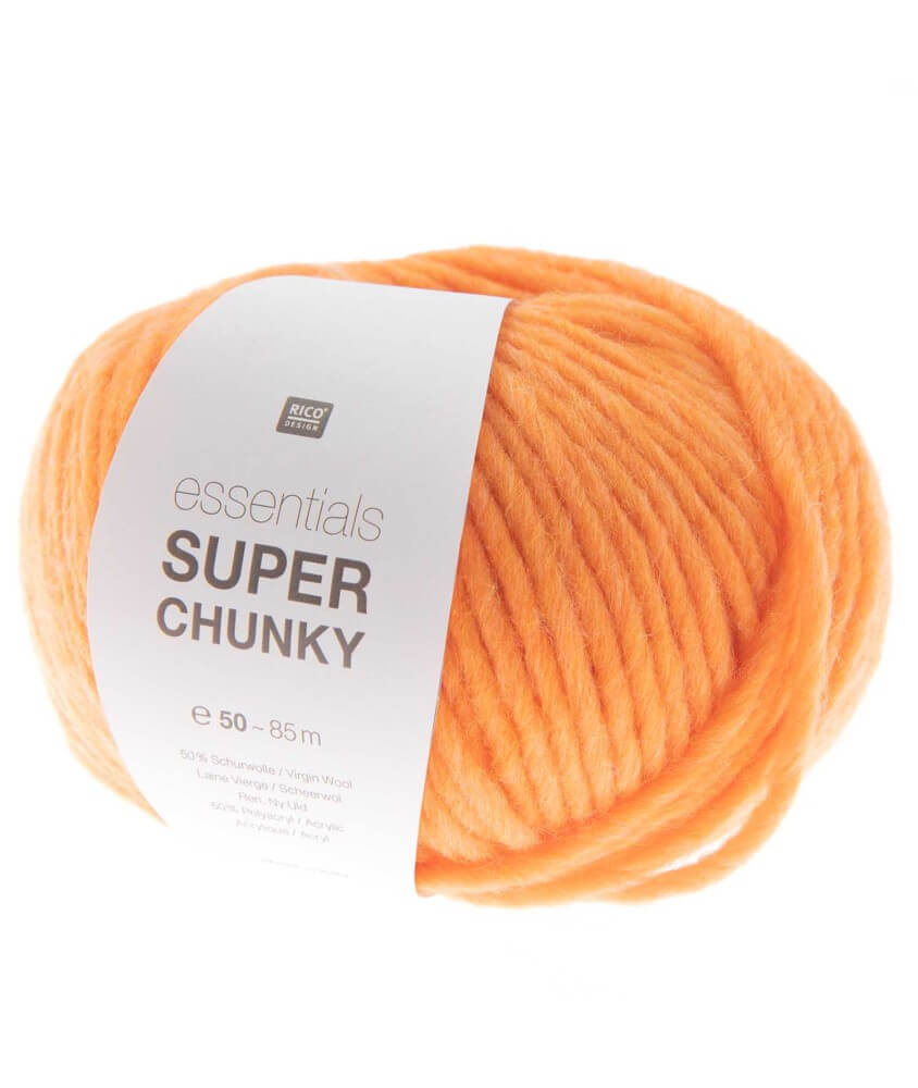 Laine à tricoter Essentials SUPER Chunky 50 gr - RICO Design Laine à tricoter Essentials SUPER Chunky 50 gr - RICO Design