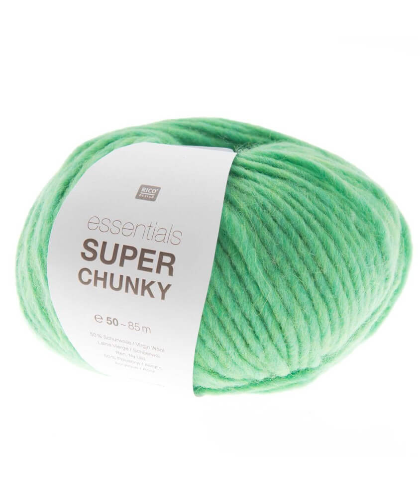 Laine à tricoter Essentials SUPER Chunky 50 gr - RICO Design Laine à tricoter Essentials SUPER Chunky 50 gr - RICO Design