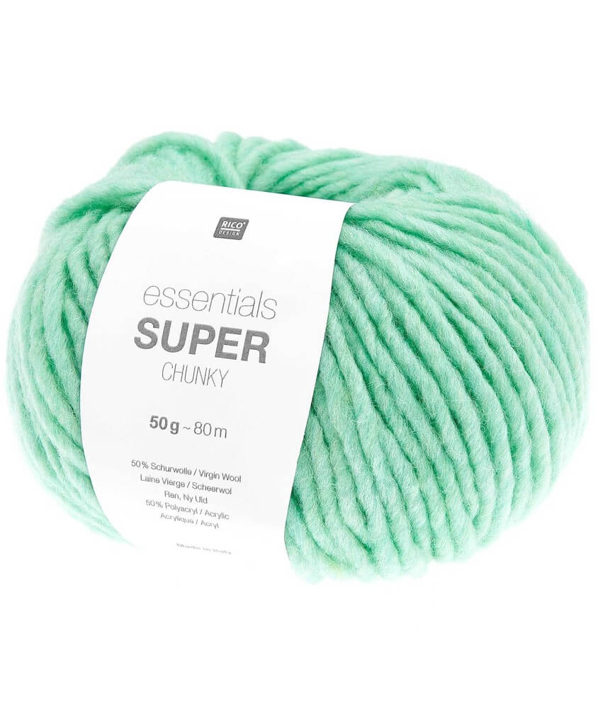 Laine à tricoter Essentials SUPER Chunky 50 gr - RICO Design Laine à tricoter Essentials SUPER Chunky 50 gr - RICO Design
