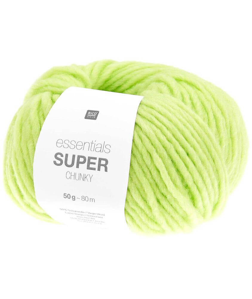 Laine à tricoter Essentials SUPER Chunky 50 gr - RICO Design Laine à tricoter Essentials SUPER Chunky 50 gr - RICO Design