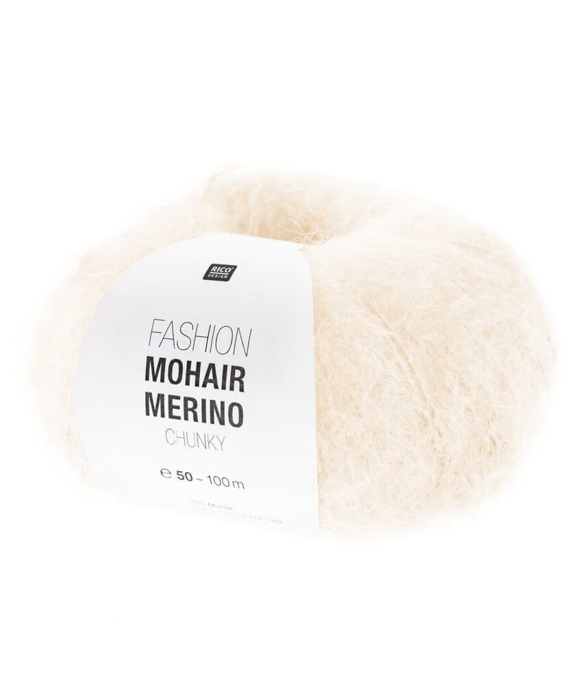 Laissez-vous Envelopper de Luxe : Pelote de Laine FASHION MOHAIR MERINO CHUNKY - Rico Design