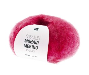 Laissez-vous Envelopper de Luxe : Pelote de Laine FASHION MOHAIR MERINO CHUNKY - Rico Design