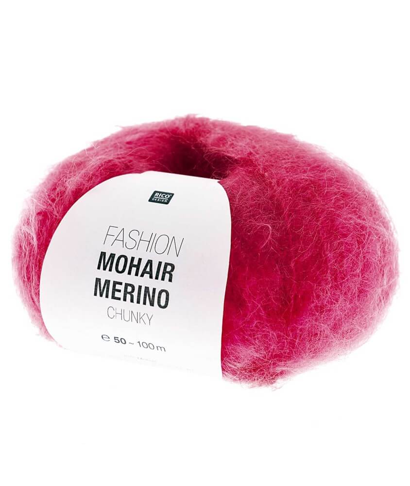 Pelote de Laine FASHION MOHAIR MERINO Chunky - Rico Design Pelote de Laine FASHION MOHAIR MERINO Chunky - Rico Design