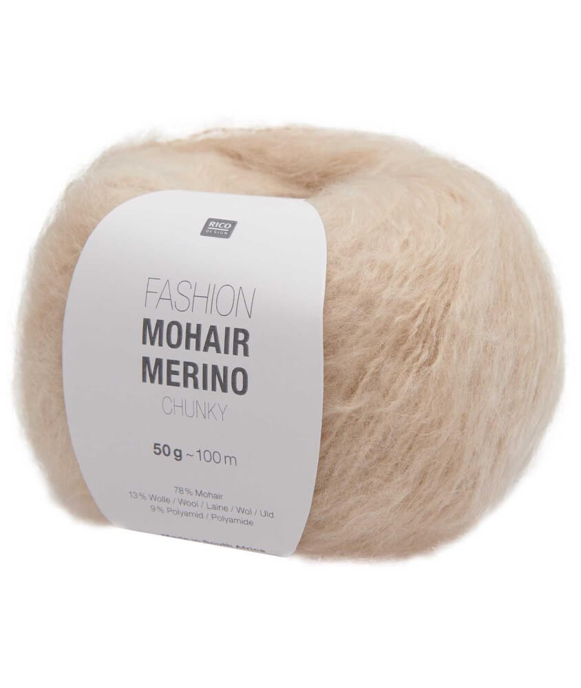 Pelote de Laine FASHION MOHAIR MERINO Chunky - Rico Design Pelote de Laine FASHION MOHAIR MERINO Chunky - Rico Design