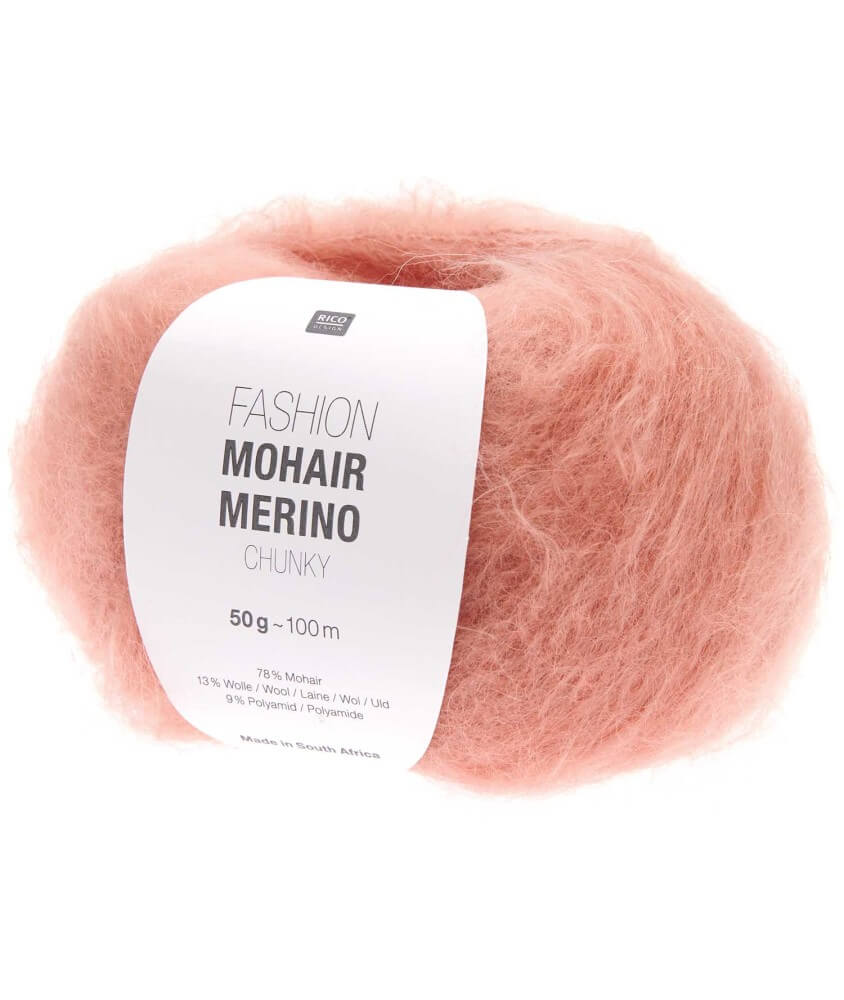 Pelote de Laine FASHION MOHAIR MERINO Chunky - Rico Design Pelote de Laine FASHION MOHAIR MERINO Chunky - Rico Design