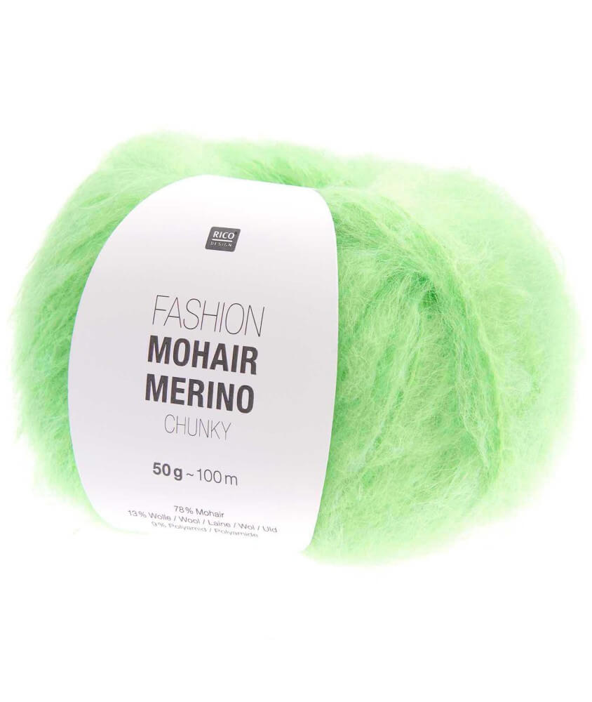 Laissez-vous Envelopper de Luxe : Pelote de Laine FASHION MOHAIR MERINO CHUNKY - Rico Design