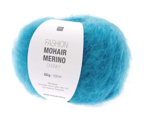 Laissez-vous Envelopper de Luxe : Pelote de Laine FASHION MOHAIR MERINO CHUNKY - Rico Design