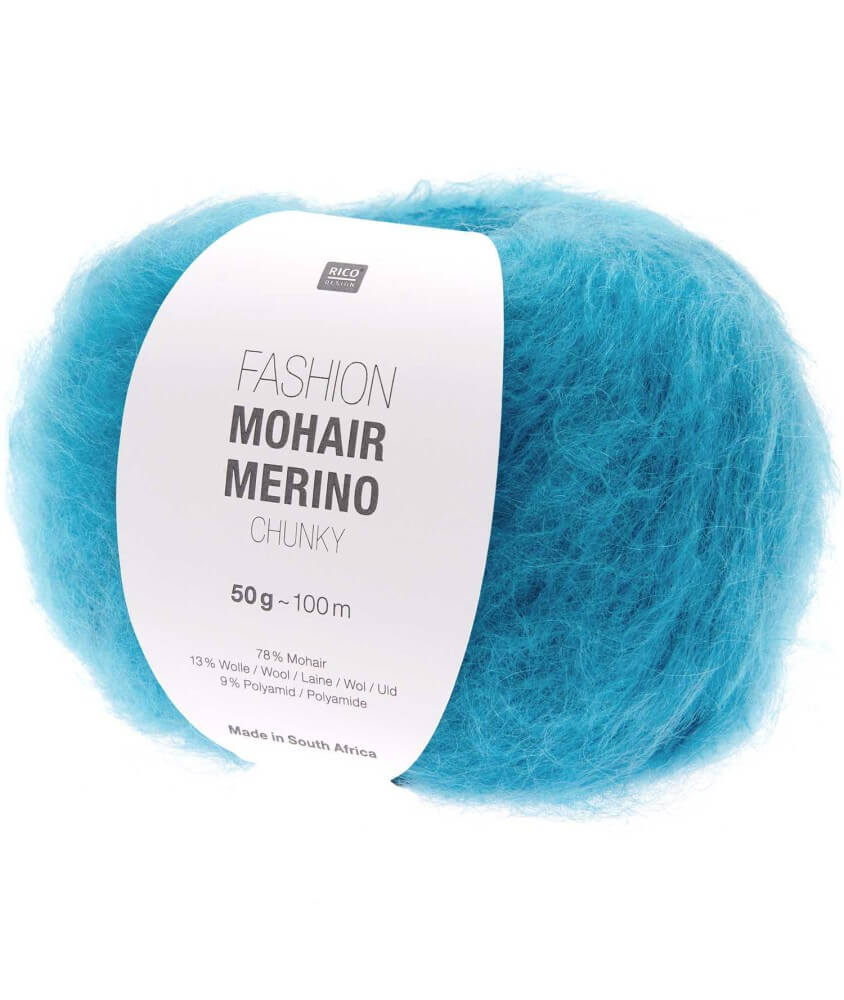 Laissez-vous Envelopper de Luxe : Pelote de Laine FASHION MOHAIR MERINO CHUNKY - Rico Design