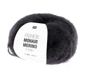 Laissez-vous Envelopper de Luxe : Pelote de Laine FASHION MOHAIR MERINO CHUNKY - Rico Design