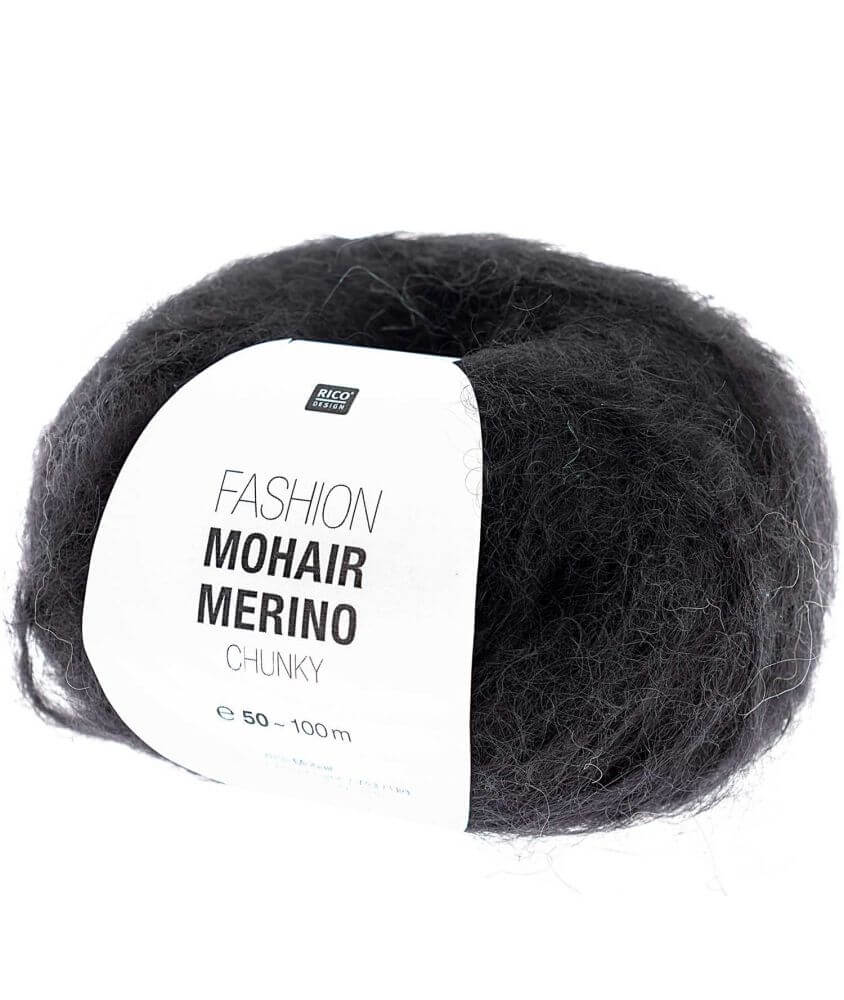 Pelote de Laine FASHION MOHAIR MERINO Chunky - Rico Design Pelote de Laine FASHION MOHAIR MERINO Chunky - Rico Design