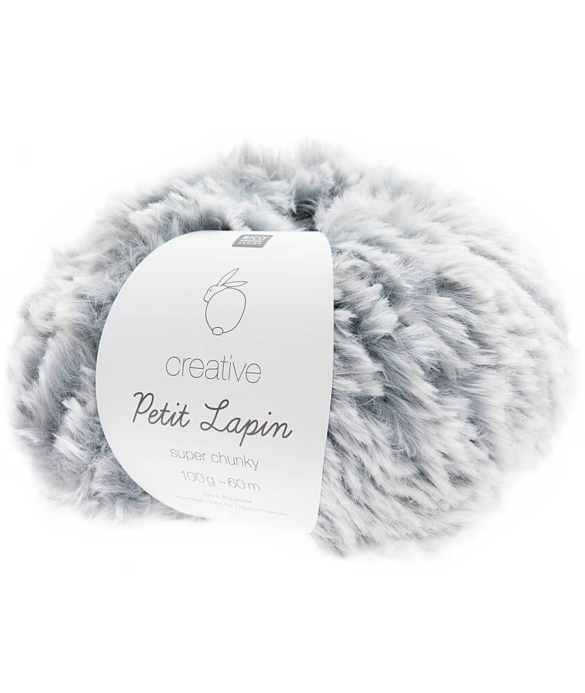 Pelote de fourrure Créative Petit Lapin Super Chunky - 100GR - Rico Design