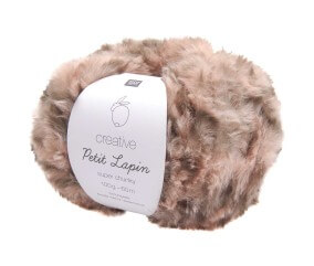 Pelote de fourrure Créative Petit Lapin Super Chunky - 100GR - Rico Design