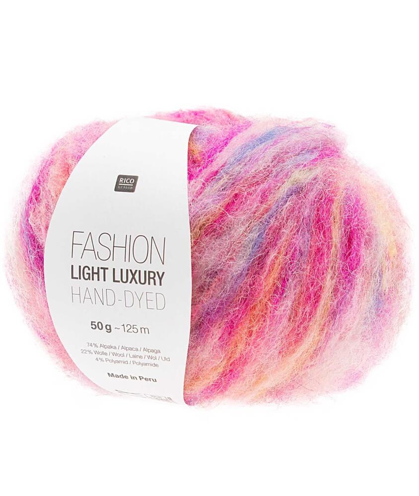 Découvrez l'Élégance Naturelle : Pelote de Laine et Alpaga LIGHT LUXURY HAND-DYED de RICO Design