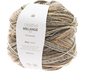 Pelote de laine Creative Melange Aran Wonderball - 200 GR - Rico Design