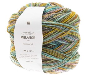 Pelote de laine Creative Melange Aran Wonderball - 200 GR - Rico Design