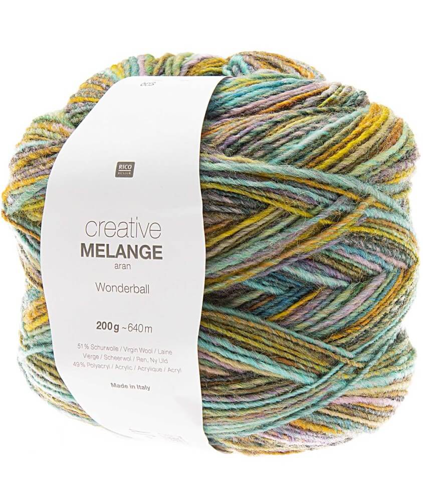 Pelote de laine Creative Melange Aran Wonderball - 200 GR - Rico Design Pelote de laine Creative Melange Aran Wonderball - 200 GR - Rico Design