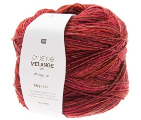 Pelote de laine Creative Melange Aran Wonderball - 200 GR - Rico Design