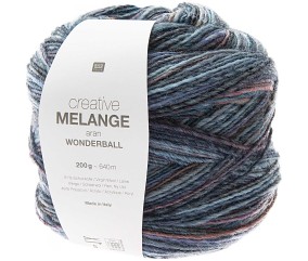 Pelote de laine Creative Melange Aran Wonderball - 200 GR - Rico Design