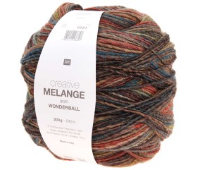 Pelote de laine Creative Melange Aran Wonderball - 200 GR - Rico Design