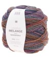 16 Lilas/rouille multicolore