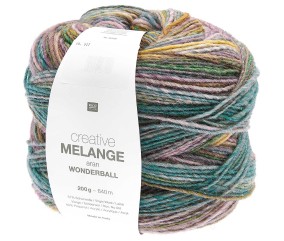 Pelote de laine Creative Melange Aran Wonderball - 200 GR - Rico Design