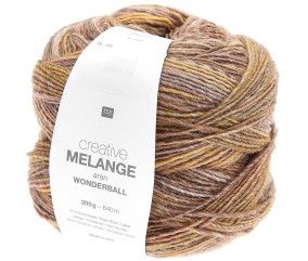 Pelote de laine Creative Melange Aran Wonderball - 200 GR - Rico Design