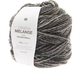 Pelote de laine Creative Melange Aran Wonderball - 200 GR - Rico Design