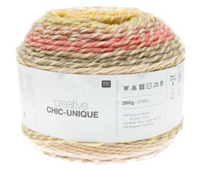 Pelote de laine à tricoter Creative Chic Unique - 200GR - Rico Design