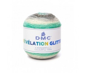 Pelote de laine REVELATION GLITTER pour étoles - DMC Wonder 