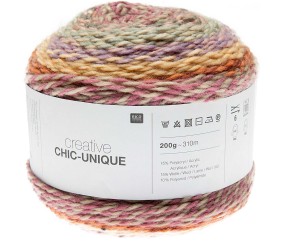 Pelote de laine à tricoter Creative Chic Unique - 200GR - Rico Design