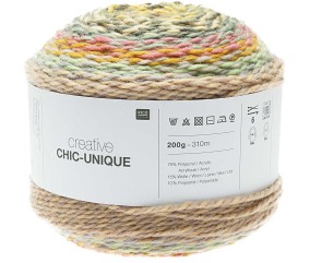 Pelote de laine à tricoter Creative Chic Unique - 200GR - Rico Design