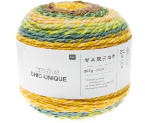 Pelote de laine à tricoter Creative Chic Unique - 200GR - Rico Design