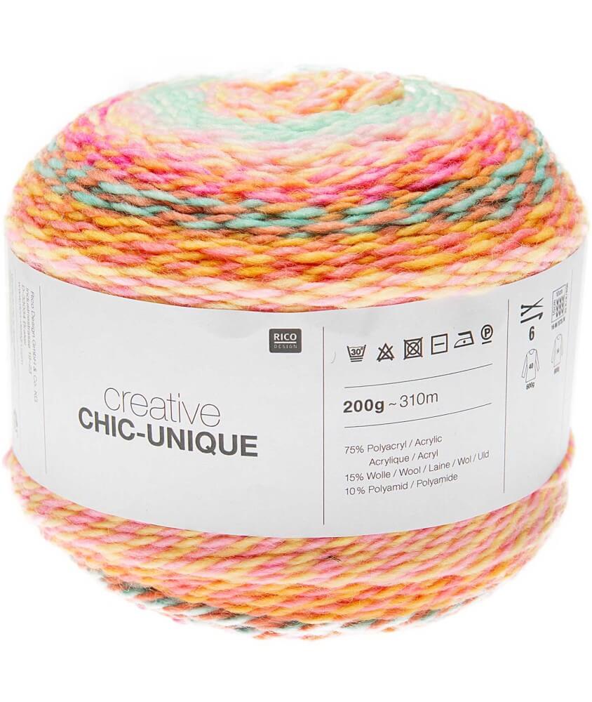 Pelote de laine à tricoter Creative Chic Unique - 200GR - Rico Design Pelote de laine à tricoter Creative Chic Unique - 200GR - Rico Design