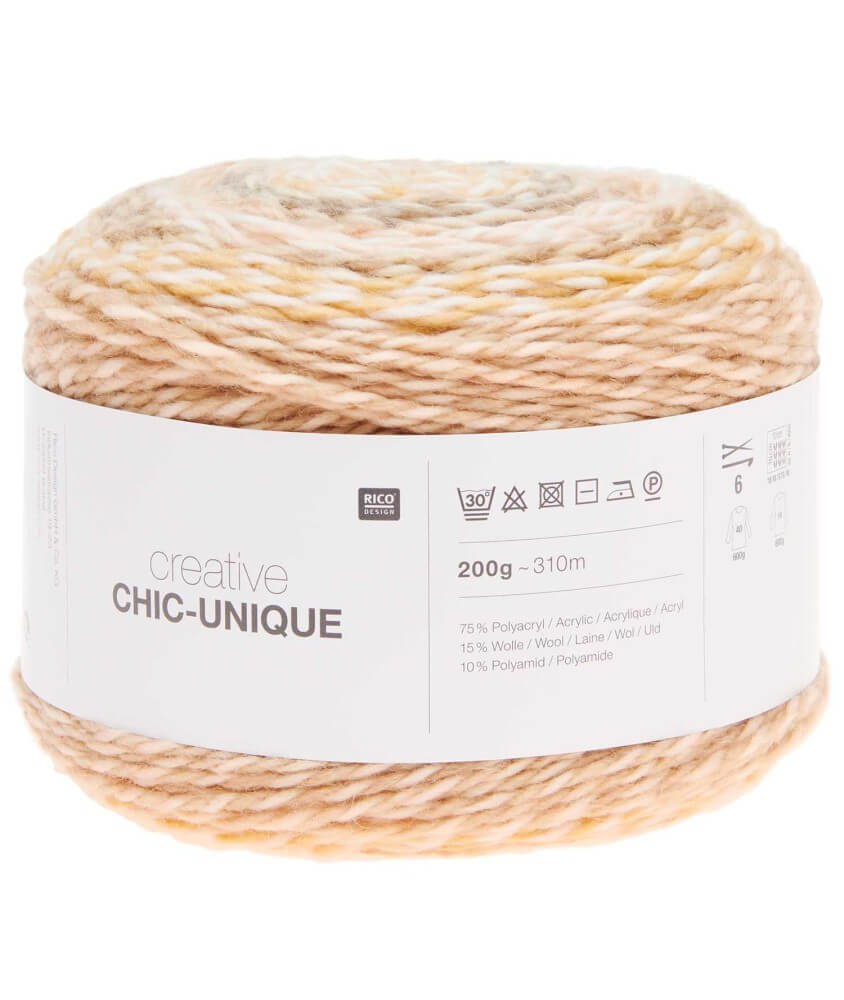 Pelote de laine à tricoter Creative Chic Unique - 200GR - Rico Design