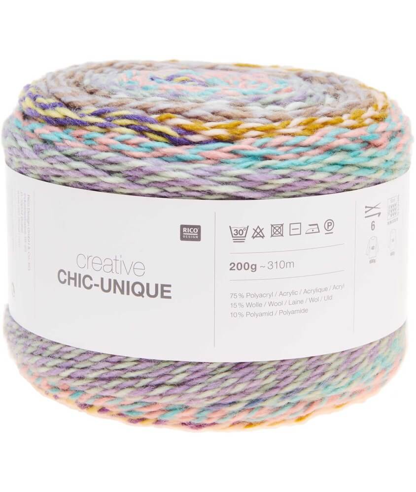 Pelote de laine à tricoter Creative Chic Unique - 200GR - Rico Design