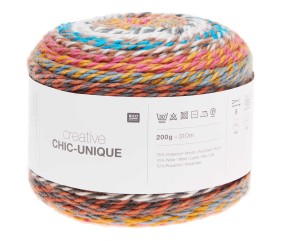 Pelote de laine à tricoter Creative Chic Unique - 200GR - Rico Design