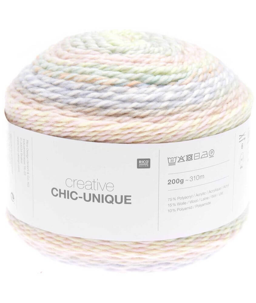 Pelote de laine à tricoter Creative Chic Unique - 200GR - Rico Design Pelote de laine à tricoter Creative Chic Unique - 200GR - Rico Design